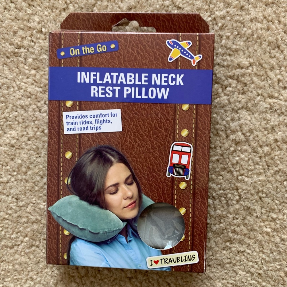 Inflatable Neck Rest Pillow